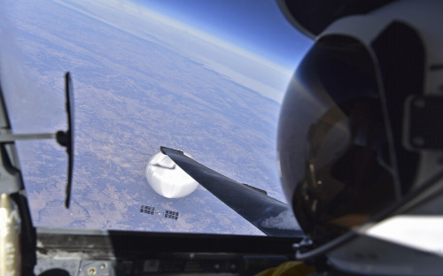 Селфи пилота самолета-разведчика U-2 ВВС США