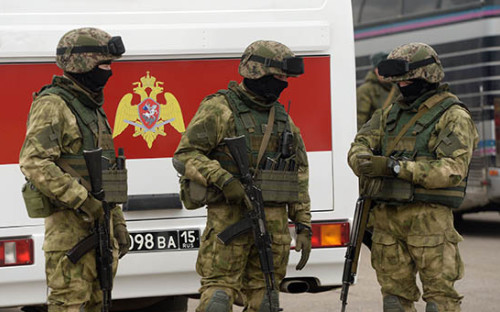 Военнослужащие Росгвардии


