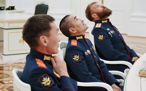 Алексей Неустроев, Филипп Евсеев и Александр Леваков