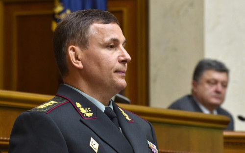 Министр обороны Украины Валерий Гелетей