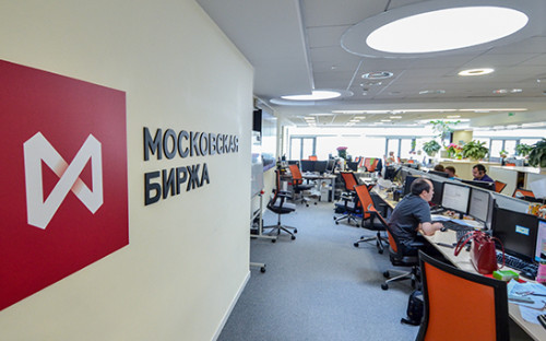 Работа Московской биржи