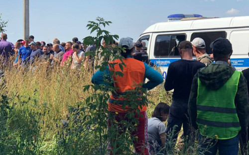 Отряд &laquo;Лиза Алерт&raquo; во время поиска девочки