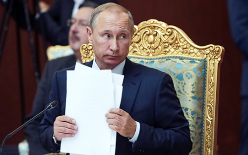 Президент России Владимир Путин