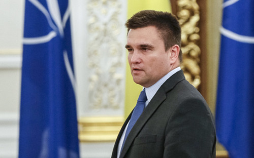 Министр иностранных дел Украины Павел Климкин