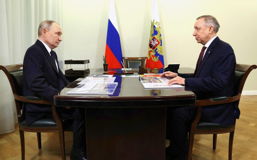 Владимир Путин и&nbsp;Александр&nbsp;Беглов