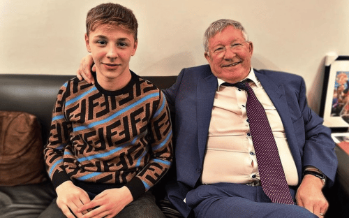 Амир Ибрагимов и Сэр Алекс Фергюсон&nbsp;