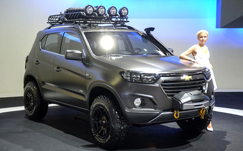 Chevrolet Niva Сoncept на Московском международном автосалоне 2014
