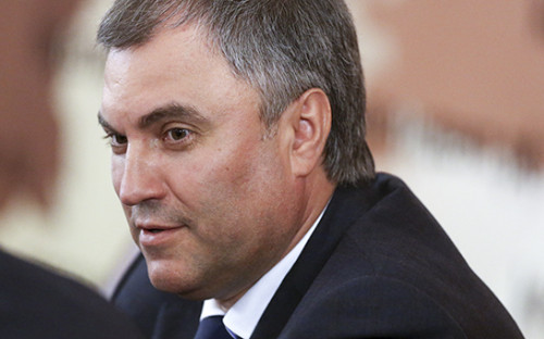 Заместитель руководителя президентской администрации Вячеслав Володин