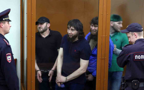 Хамзат Бахаев, Заур Дадаев, Анзор Губашев и Шадид Губашев (слева направо)