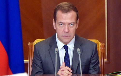 Премьер-министр России Дмитрий Медведев