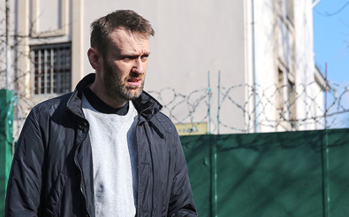Оппозиционер Алексей Навальный