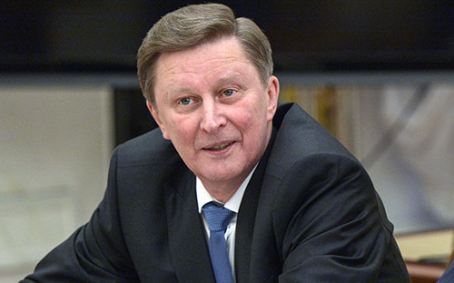 Глава администрации президента РФ Сергей Иванов