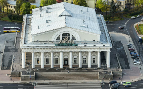 Здание&nbsp;Биржи на Васильевском острове в Санкт-Петербурге