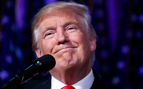 Избранный президент США Дональд Трамп


