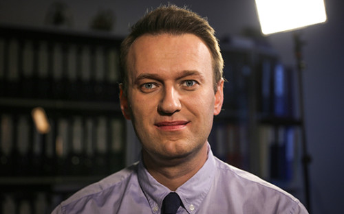Оппозиционер Алексей Навальный
