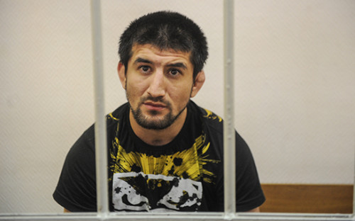 Расул Мирзаев во&nbsp;время рассмотрения дела в&nbsp;Замоскворецком суде. 25 июля 2012 года


