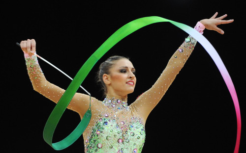 Российская гимнастка Евгения Канаева&nbsp;на Олимпиаде-2012