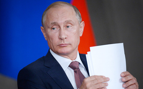 Президент России Владимир Путин во&nbsp;время заседания президиума Государственного совета, посвященного развитию туризма в&nbsp;Российской Федерации