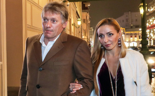 Дмитрий Песков и Татьяна Навка