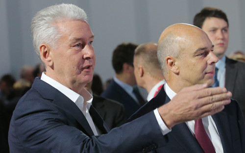 Сергей Собянин и Антон Силуанов. Сентябрь 2016 года


