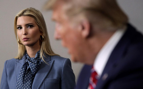 Иванка Трамп&nbsp;и Дональд Трамп