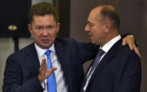 Алексей Миллер и Дмитрий Пумпянский


