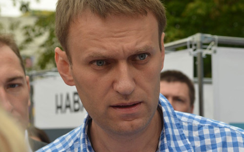 Оппозиционер Алексей Навальный