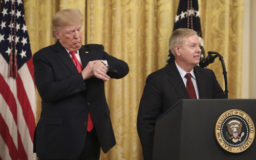 Дональд Трамп и&nbsp;Линдси Грэм