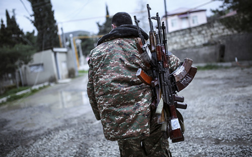 Военнослужащие армии самопровозглашенной Республики Нагорный Карабах
