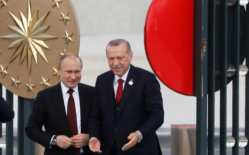 Владимир Путин и&nbsp;Реджеп Тайип Эрдоган
