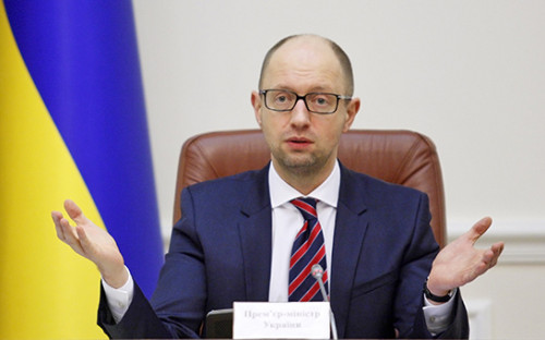 Премьер-министр Украины Арсений Яценюк


