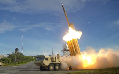 <p>Батарея&nbsp;противоракетной системы THAAD</p>