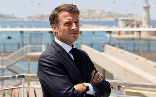 <p>Эмманюэль Макрон</p>