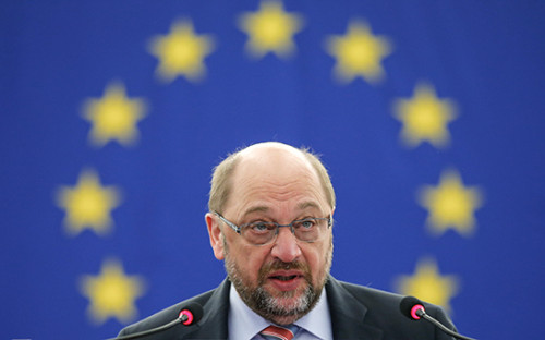 Президент Европейского парламента Мартин Шульц


