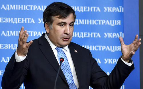 Губернатор Одесской области Михаил Саакашвили