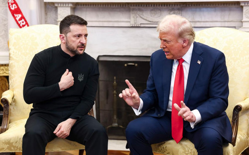 Владимир Зеленский и Дональд Трамп