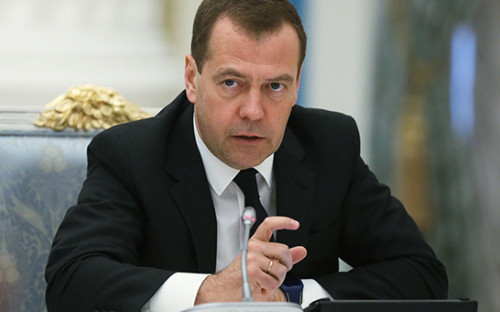 Премьер-министр Дмитрий Медведев


