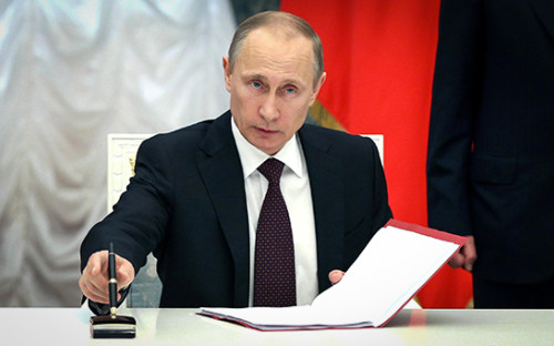 Президент России Владимир Путин