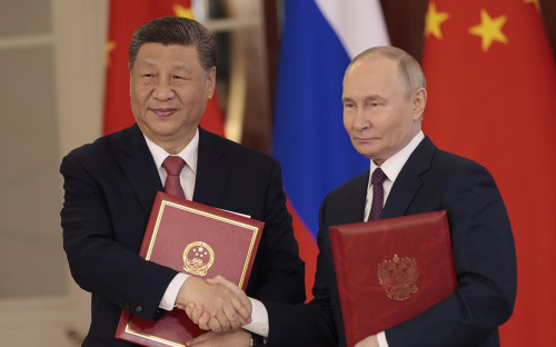 Си Цзиньпин и Владимир Путин