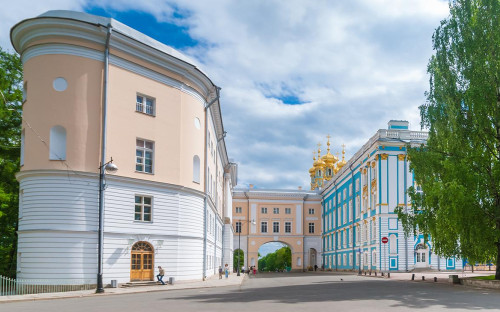 Вид на&nbsp;Царскосельский лицей