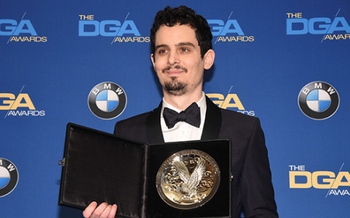 Режиссер Дэмьен Шазелл на&nbsp;церемонии награждения DGA в Лос-Анджелесе




