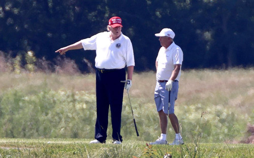 Дональд Трамп и Линдси Грэм