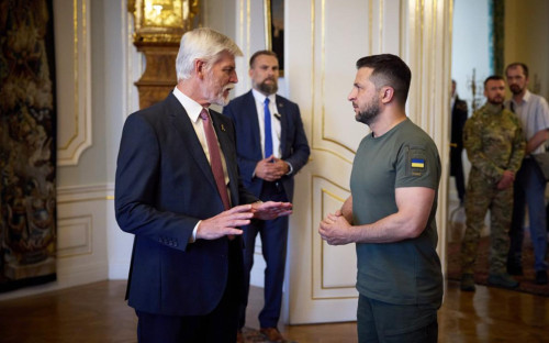 <p>Петр Павел и Владимир Зеленский</p>