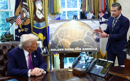 Дональд Трамп и Пит Хегсет