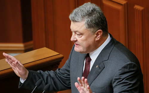 Президент Украины Петр Порошенко


