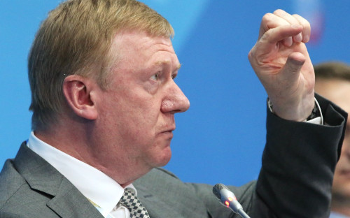 Председатель правления ОАО "Роснано" Анатолий Чубайс