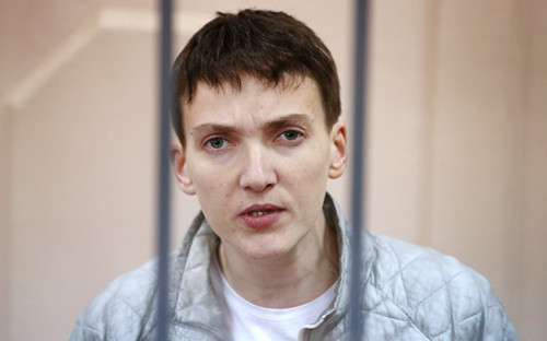 Бывшая украинская летчица Надежда Савченко