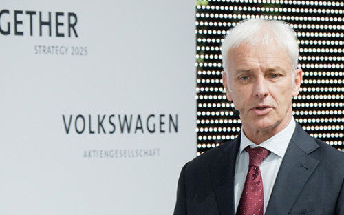 Гендиректор Volkswagen Маттиас Мюллер


