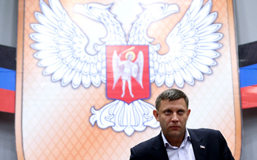 Глава самопровозглашенной ДНР Александр Захарченко
