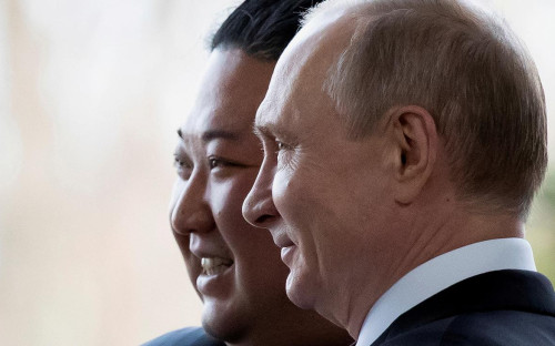 Ким Чен Ын и Владимир Путин